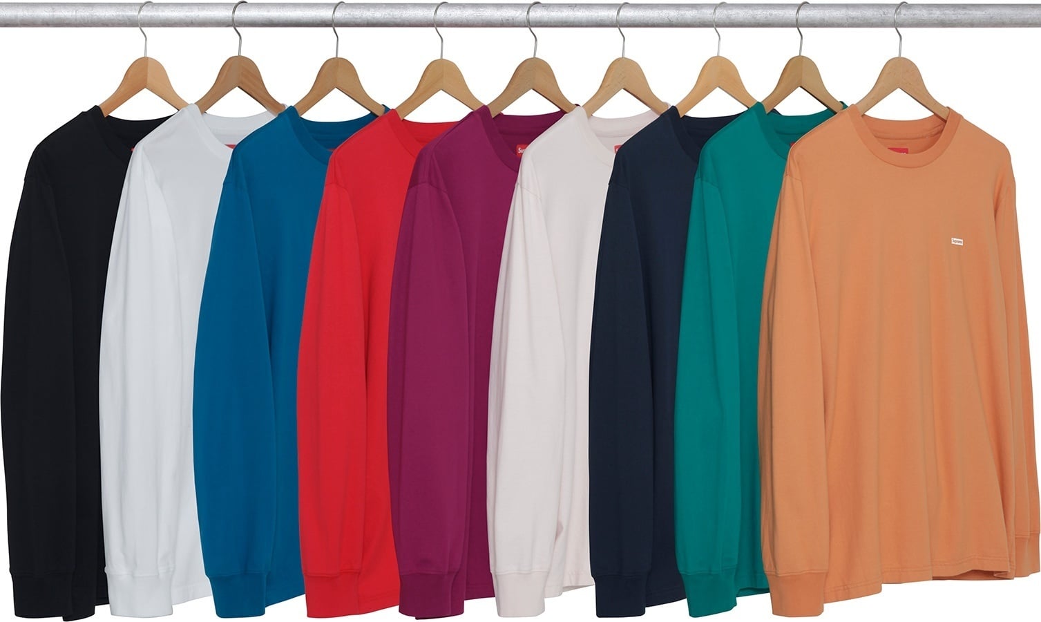 Metallic Box Logo L/S Tee